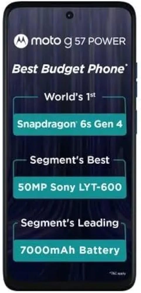 Motorola G57 Power 5G Smartphone