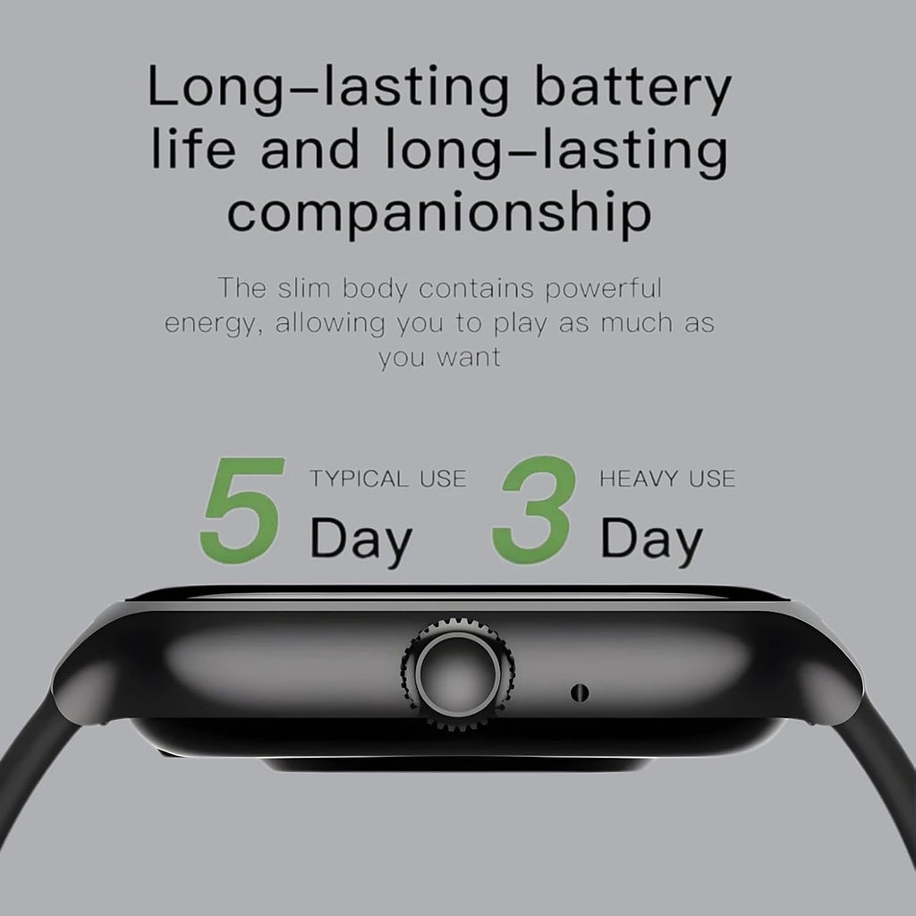 Smart Watch Pro Plus with Bluetooth Calling and Fitness Tracking