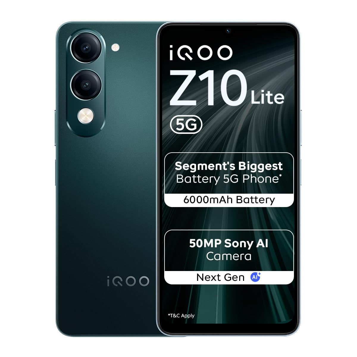 iQOO Z10 Lite 5G Smartphone with Dimensity 6300 Processor