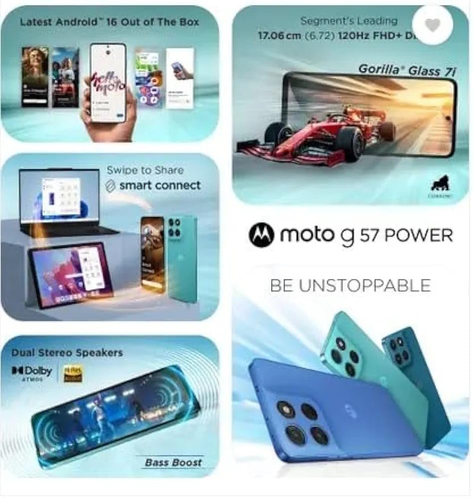 Motorola G57 Power 5G Smartphone