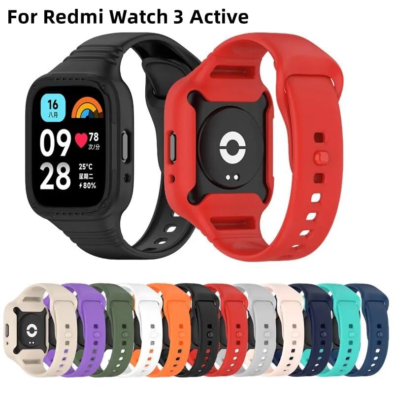 YODI Silicone Watch Band for Redmi Watch 3 Active