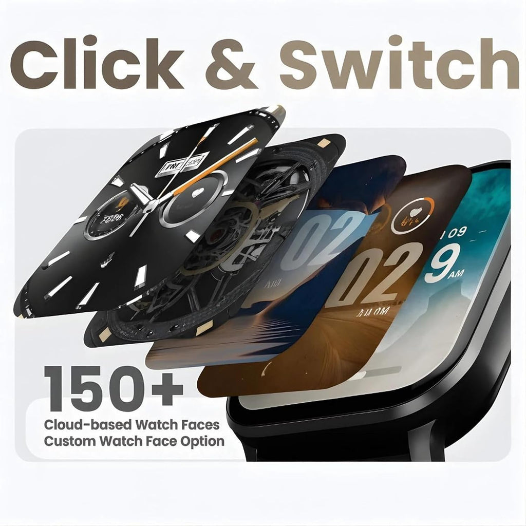 Smart Watch Pro Plus with Bluetooth Calling and Fitness Tracking