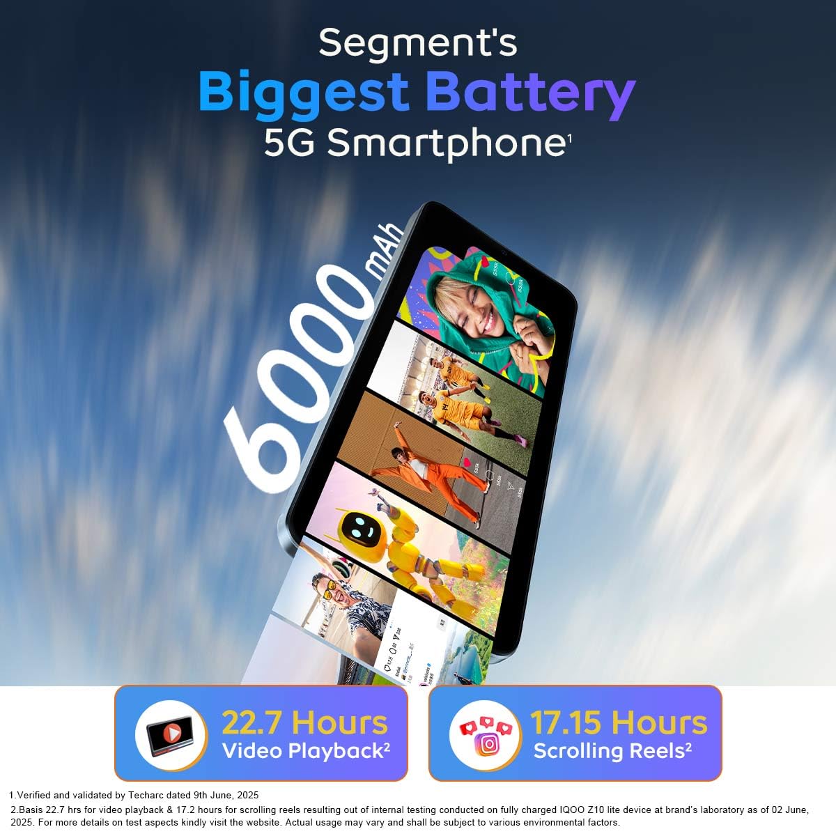 iQOO Z10 Lite 5G Smartphone with Dimensity 6300 Processor