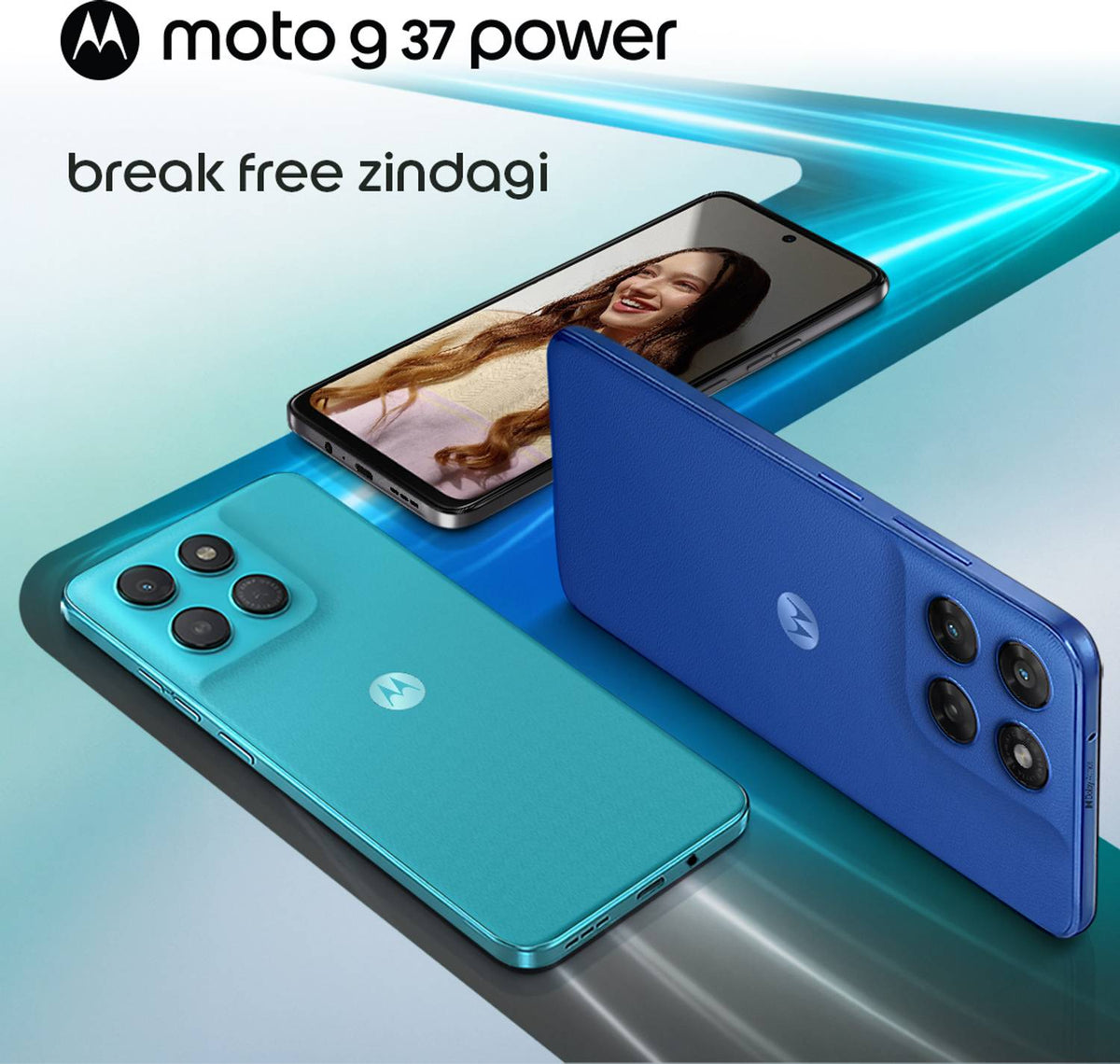 Motorola G37 Power 5G Smartphone with Dimensity 6400 Processor