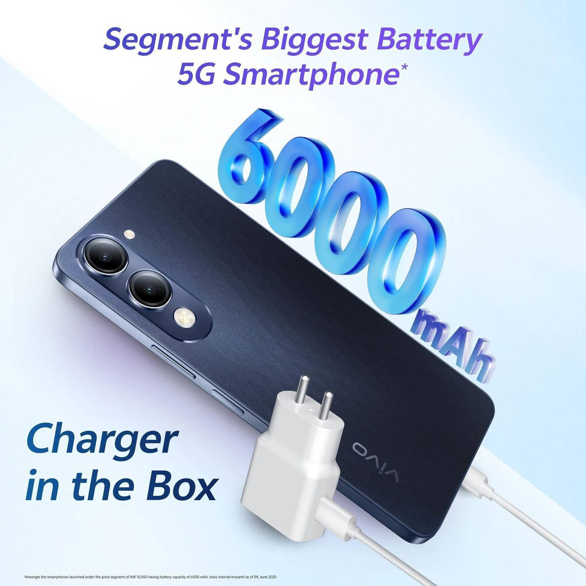 Vivo T4 Lite 5G Smartphone with Dimensity 6300 Processor